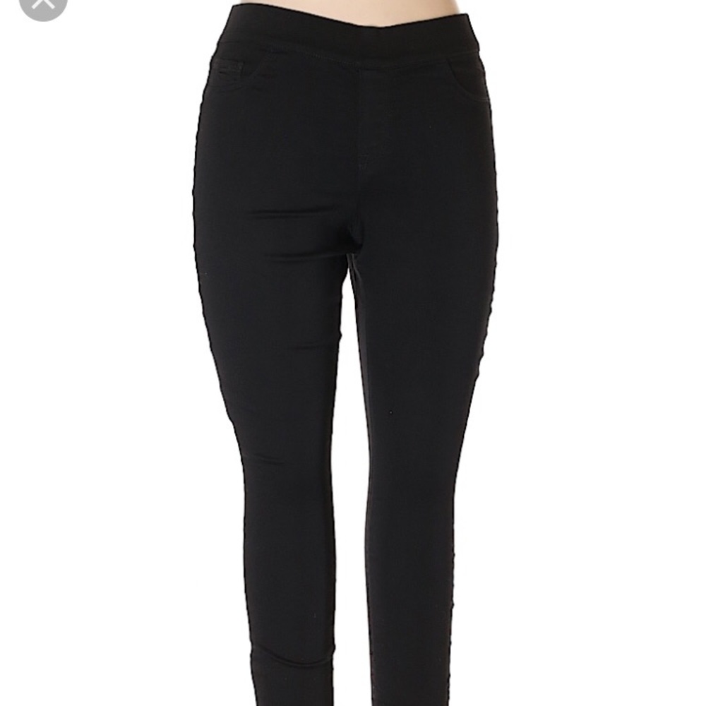 Black jeggings